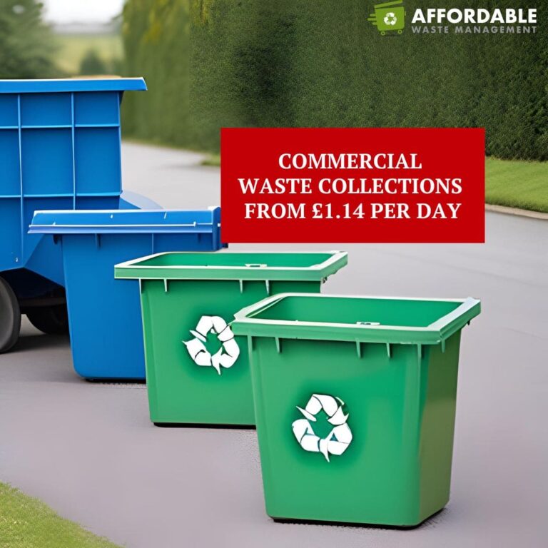 Commercial Waste Collections from £1.14 per day Affordable Waste
