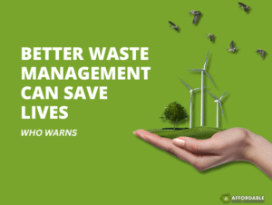 Better Waste Management Can Save Lives, WHO Warns