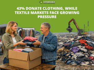 43% of UK Consumers Donate Clothing, But the Textile Sector Faces a Different Problem